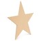 Wooden Star Cutout, Multiple Sizes Available, Unfinished, July 4 & Year Round Crafts | Woodpeckers